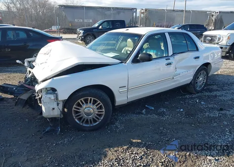 2009 Mercury Grand Marquis Ls (Fleet Only) from USA, damaged, VIN 2MEHM75V59X636396